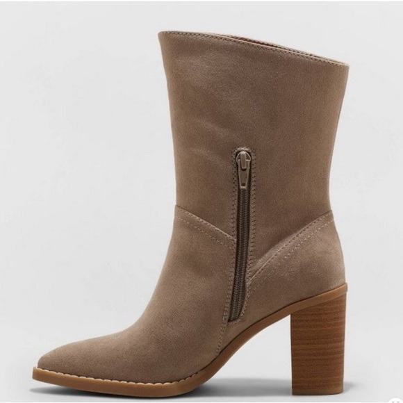 NWT Universal Thread Mid-Calf Taupe “Elaine” Boot - Picture 10 of 11